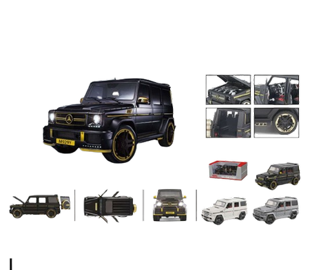 BRABUS-Modèle voiture de collection en métal moulé sous pression