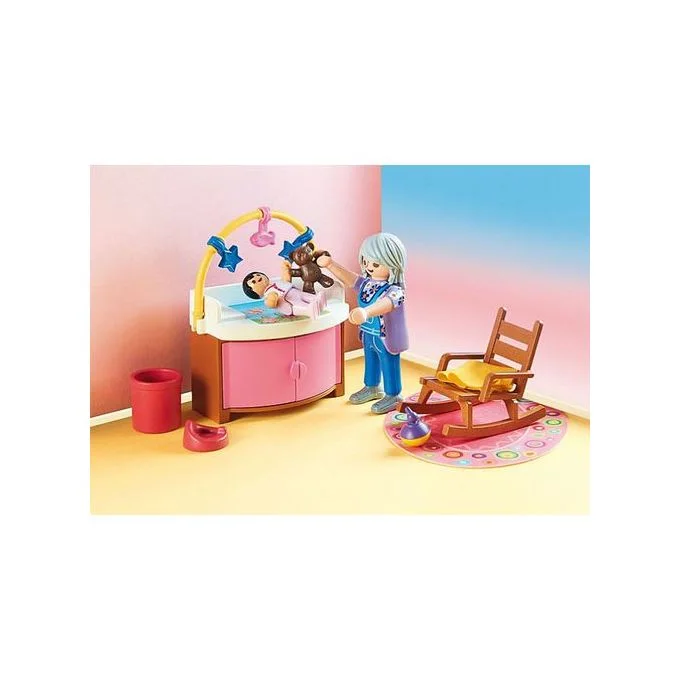 PLAYMOBIL 70862 Chambre De Bébé - Jeu D'Éveil Complet Et Durable