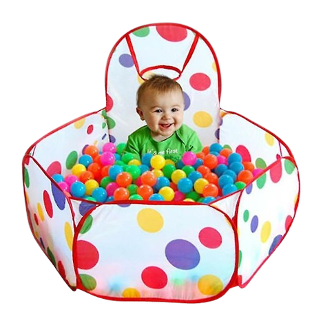 Parc de jeux avec 35 balles