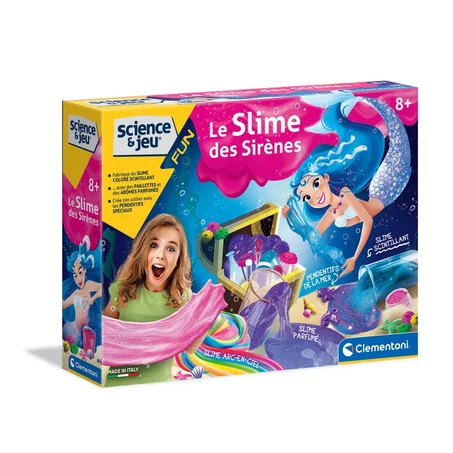 Laboratoire Scientifique de slime des sirènes - Clementoni
