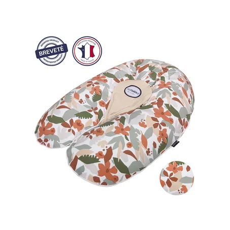 Multirelax jersey rose nude-floral - Candide