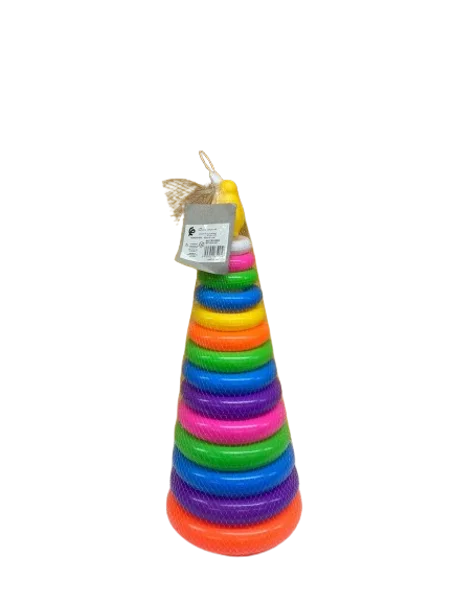 Pyramide anneaux à empiler