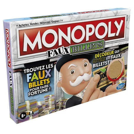 MONOPOLY FAUX BILLETS - HASBRO