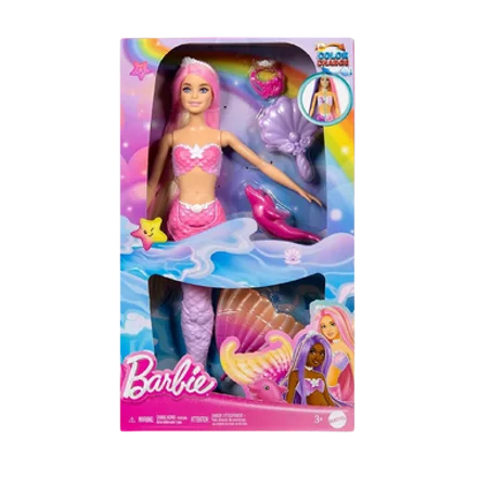 Barbie Sirène couleurs magiques - MATTEL