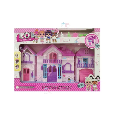 Maison de poupée familiale (La Reine des Neiges / LOL)