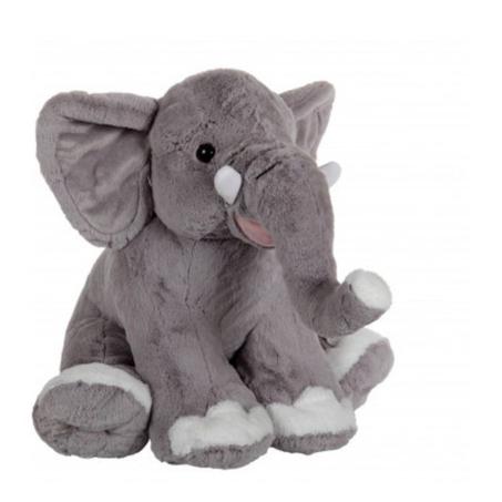 Peluche Elephant assis 50 cm