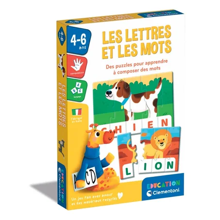 Les lettres et les mots - Clementoni