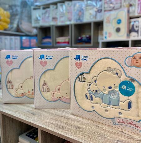 Couverture Bébé Brodée 140x140cm