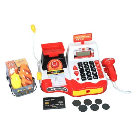 Caisse enregistreuse interactive : Amusement et apprentissage pour les petits commerçants