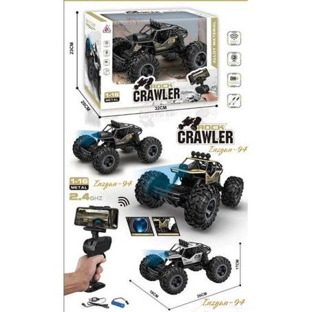 Voiture RC Camion Monstre avec Caméra HD 1080P FPV