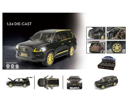 Lexus LX570 M929X -Modèle voiture de collection en métal moulé sous pression
