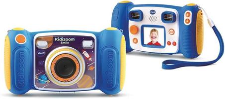 Tech - KidiZoom Smile Bleu, Appareil Photo Numérique Enfant 7 en 1