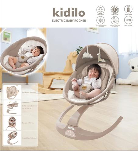 Balançoire Électrique pour Bébé - Kidilo