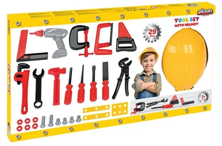 Boîte d’Outils de Bricolage avec Casque – Pilsan