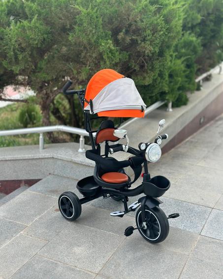 Tricycle pour bébé évolutif 3-en-1