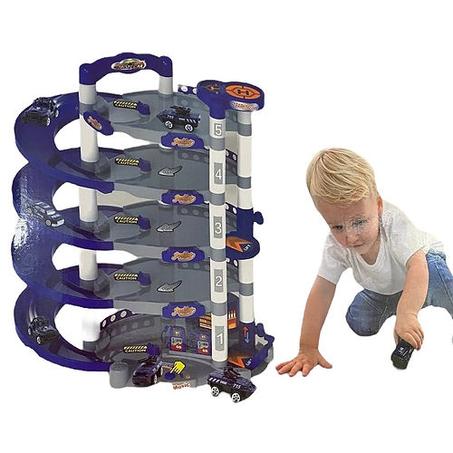 Police Parking Lot - Ensemble de 62 Pièces