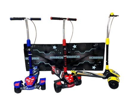 Trottinette Enfant Éclatante avec Frein