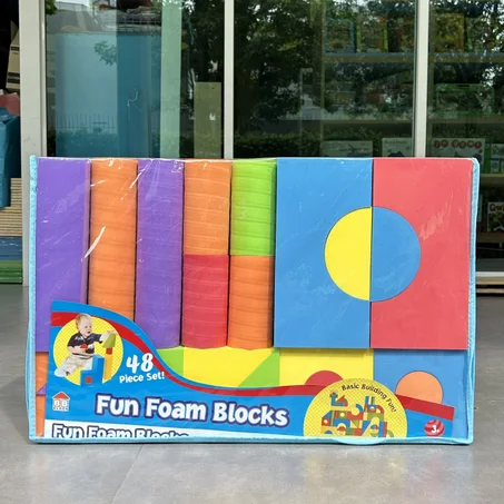 Grands blocs de construction en mousse 48pcs