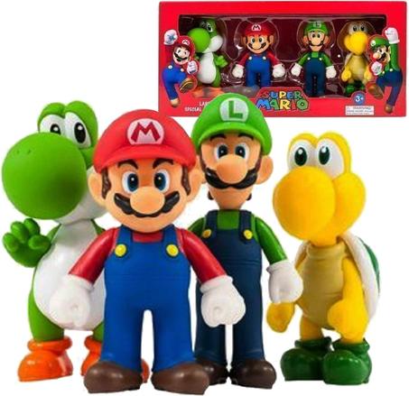 Super Mario Grand 4 Figurine De Collection Paquet