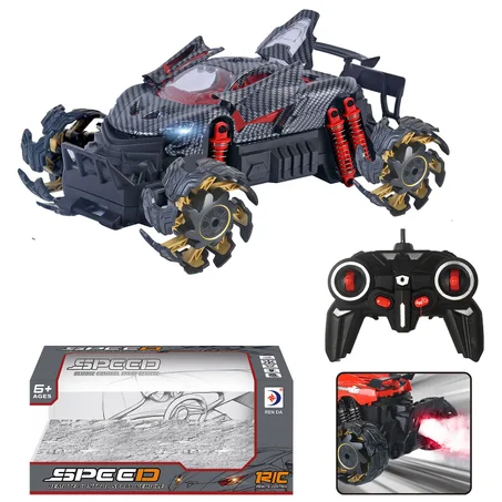 Voiture télécommandée RC avec gaz d'échappement