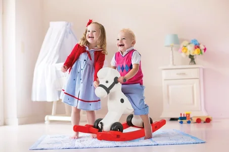 Cheval à Bascule avec Roues - Pilsan