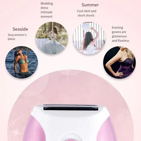 Kemei Km-280r Hair Removal Shaver For Women