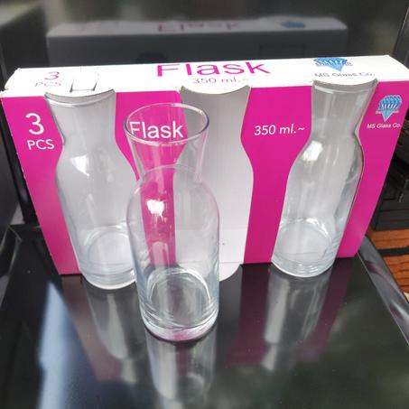 Caraf flask 35cl 12pk3pcs