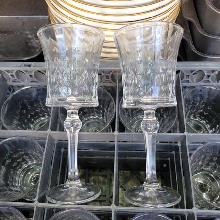 Caise avec 25pcs verre pm dc