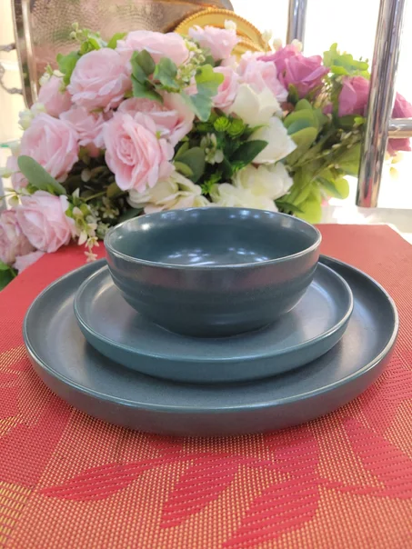 Service assiette vert (3)