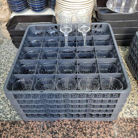 Caise avec 25pcs verre gm dc