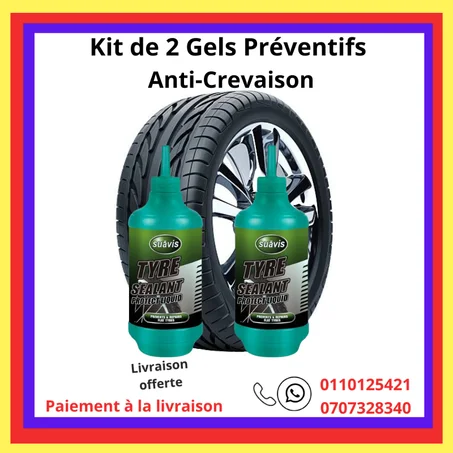 Gel Préventif De 450 Ml Anti-Crevaison