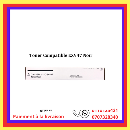 Toner compatible Canon EXV47