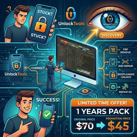 UnlockTools ( 1 year of Subscription verified official )