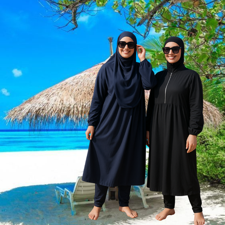 💦 بوركيني أنيق للمحجبات – راحة وأناقة لا مثيل لهما! 💦