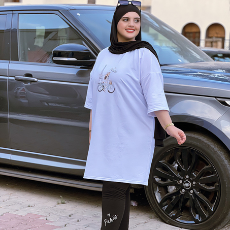 انصومبل فاخر مكون من قطعتين(تيشرت+كولون)