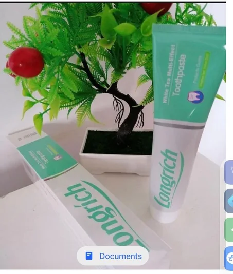 La pate dentifriche de longrich