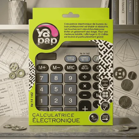 CALCULATRICE 14 CHIFFRE YA14142