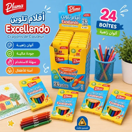 CRAYON COULEUR 06 PM SOUS PRES EXCELLENDO PL-6817