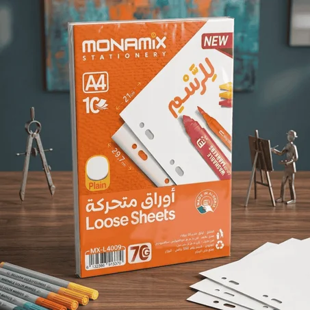 FEUILLE MOBILE A4 DESSIN 10F MXL4009