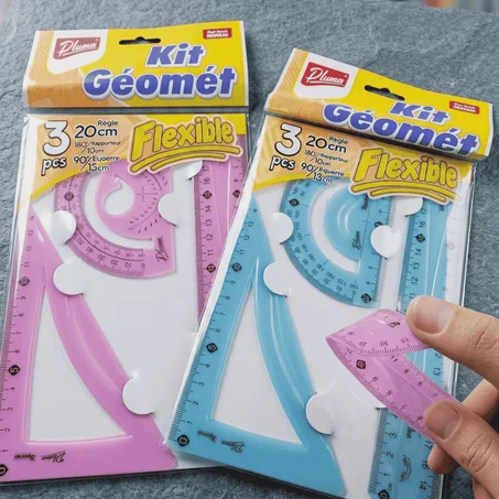 JEU DE REGLE FLEXIBLE 20CM PL6923