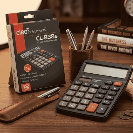 CALCULATRICE 12 DIGITS CLEO CL-838S