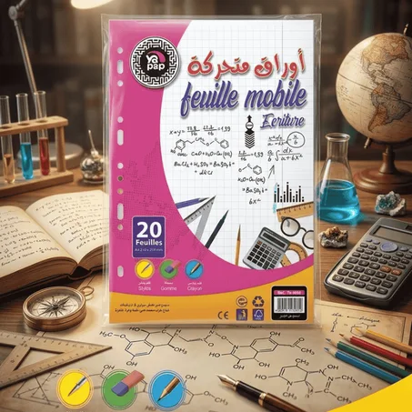 FEUILLE MOBILE ECRITURE 20F YA4608
