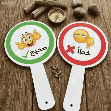 لوحات صحيح / خطأ التعليمية للأطفال 🎯