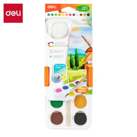 AQUARELLE DE 12 DELI C10-12