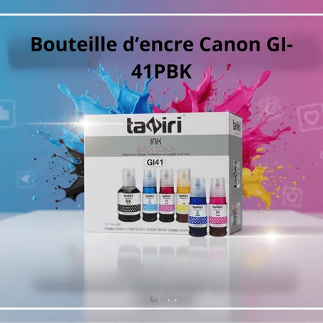 Bouteille d’encre Canon GI-41PBK 70ML