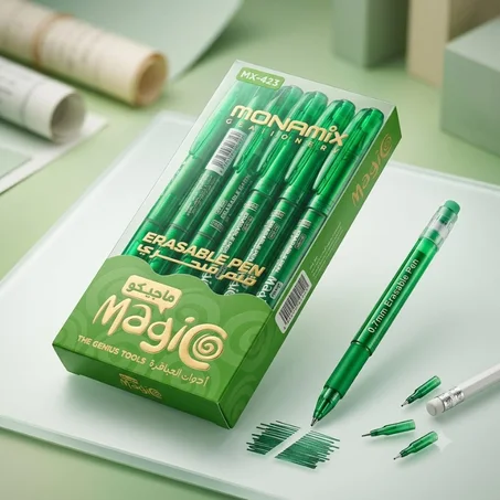 STYLO MAGIC  BLEU/VERT MX-420 MX-423 boite de 12