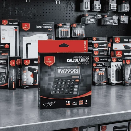 Calculatrice Vertex VC-2612K
