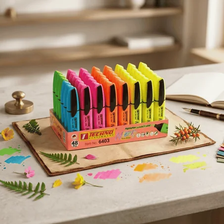 SURLIGNEUR PASTEL TECHNO 48PCES 6403