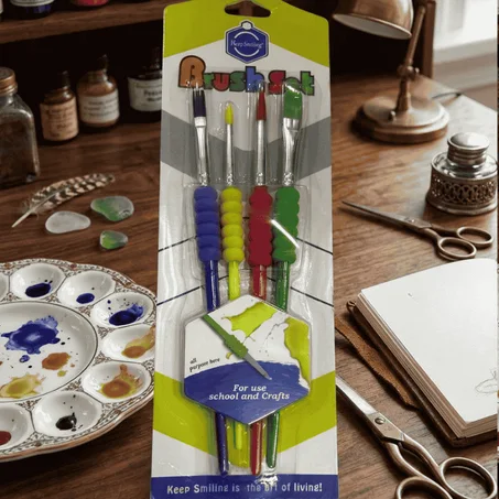 JEU PINCEAUX DESIN COULEUR PL9956