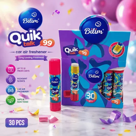 QUIK TAK 9 G  BILIM B-0334 الكمية: 30 قطعة في العلبة